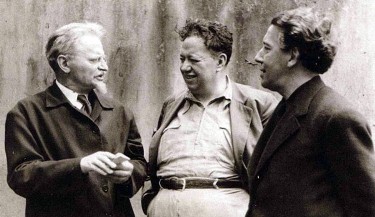 Breton with Rivera and Trotsky